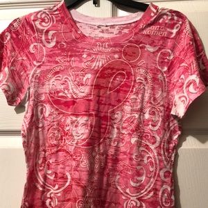 Pink abstract blouse